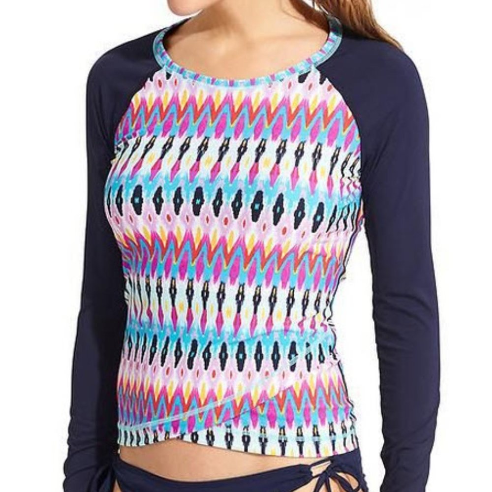 ATHLETA Boscabell Criss Cross Rash Guard Size Small - Picture 10 of 10